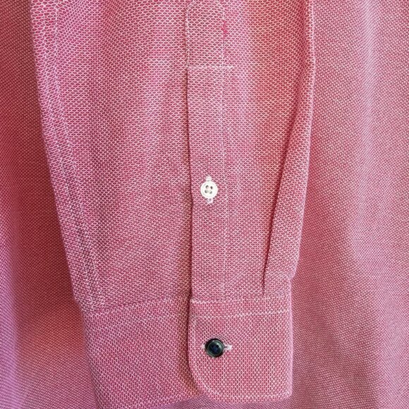 Zara Men's Red/Pink Dress Shirt, Slim Fit, Long Sleeve, Size L - Picture 2 of 13